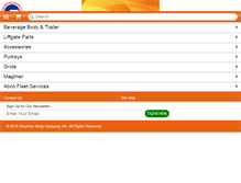 Tablet Screenshot of beveragetruckparts.com